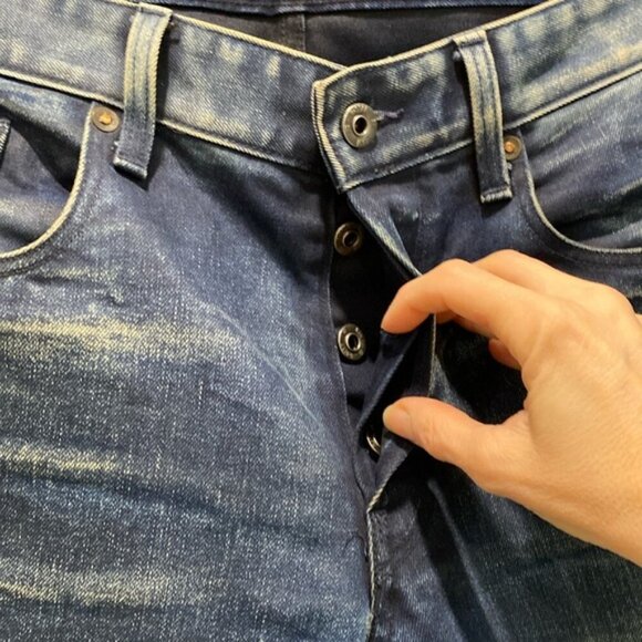 G-Star Raw 3301 Tapered Jeans Size 34 - Picture 5 of 15